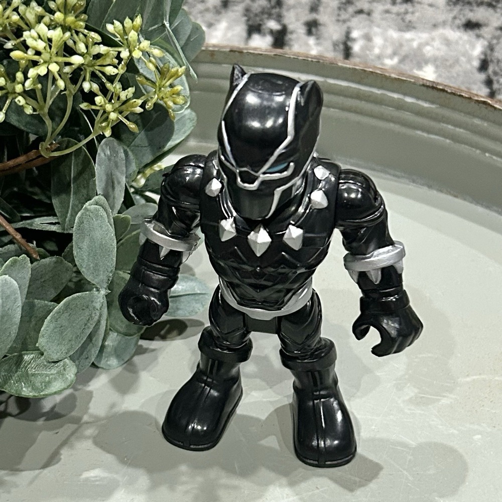 Playskool Heroes Marvel Super Hero Adventures Mega Mighties - Black Panther 2018
